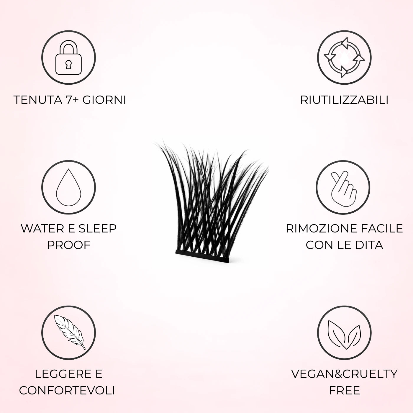 ciuffetti ciglia vegani